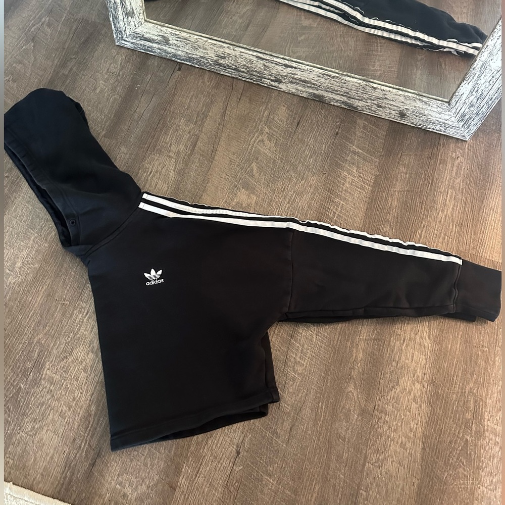 Adidas cropped hoodie
